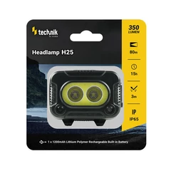 Technik Fejlámpa H25