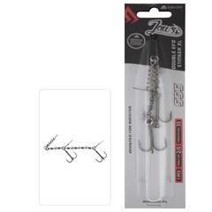 Mikado Jaws Double Evo Stinger XL Forgóval No. 1/0