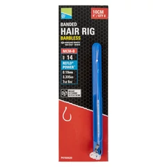 Preston Mcm-B Banded Mag Store Hooklengths - 10cm/4" - 14 Mcm-B