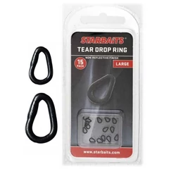 Starbaits Tear Drop Ring Large csep-karika (15db)