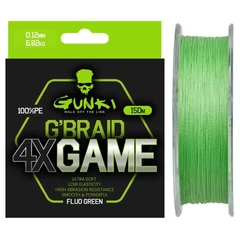 GUNKI G Braid 4X Game 150m 0,12mm 6,82kg