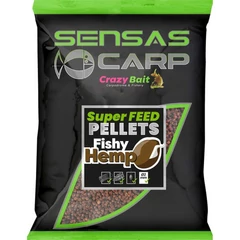 Sensas Pellet Super Feed Fishy Hemp 650g 2mm