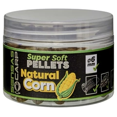 Sensas Pellet Super Soft Natural Corn 60g 6mm