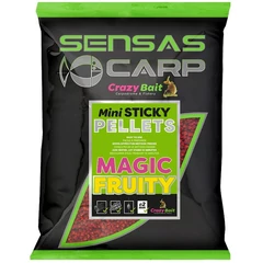 Sensas Pellet Mini Sticky Magic Fruity (gyümölcs) 700g