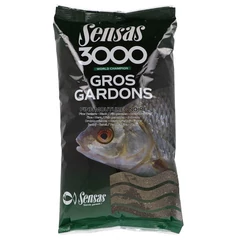 Sensas 3000 Gros Gardons Noire Fine Mouture (nagy bodorka fekete finom) 1kg
