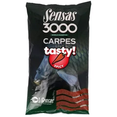 Sensas 3000 Carp Tasty Spicy (ponty fűszer Robin Red) 1kg