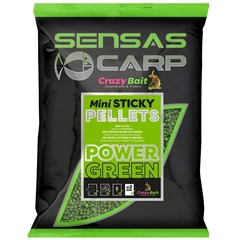 Sensas Pellet Mini Sticky Green (fokhagyma) 700g