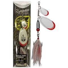 Pezon &amp; Michel Körforgó villantó Buck Pike Tandem 27g White Red