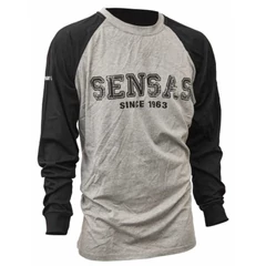 Sensas Póló hosszú ujjal Grey-Black 3XL
