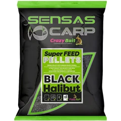 Sensas Super Feed Pellet Black Halibut (halibut) 700g 4mm