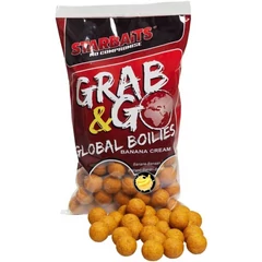Starbaits Boilies Global Banana Cream 800g 24mm