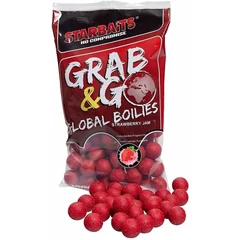 Starbaits Boilies Global Strawberry Jam 800g 24mm