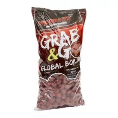 Starbaits Grab &amp; Go Global boilies STRAWBERRY JAM (eper) 20mm 2,5kg bojli