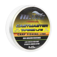 Nevis Castmaster Tapered Line 5x15m 0.26-0.57mm