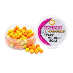 Novák Carp Method Bojli 10mm Mangó-Banán