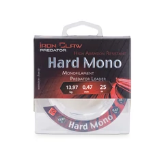 Iron Claw Hard Mono előkezsinór 25m/0,60mm/23,10Kg