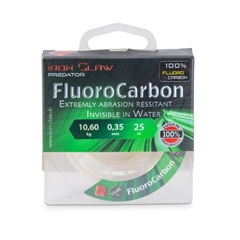 Iron Claw 100% Fluorocarbon 25m / 0,30mm /8,64Kg /Japán PE