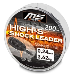 MS Range ig-S monofil süllyedő előke zsinór / 0,30mm / 200m / 6,08kg