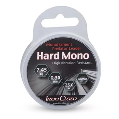 Iron Claw Hard Mono ragadozóhalas monofil előkezsinór / 0,55mm / 25m / 19,25kg