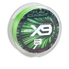 Iron Claw Pure Contact X9 Green fonott zsinór / 0,18mm / 150m / 15,00kg
