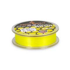 IRON TROUT fonott zsinór Yellow 0,06mm / 150m