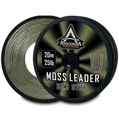 Anaconda Semi Stiff Moss Leader 20m/35lb