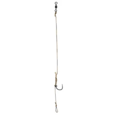 Anaconda Piercer AT Snowman Combi Chod Rig MB előkötött horog, bevonatos zsinór 30lb / 15cm / 2db
