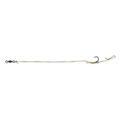 Anaconda Piercer AT Snowman B-988 Wide Gape Rig Micro Barb előkötött horog / mikroszakállas / 35lb /2db