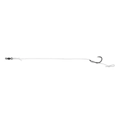 Anaconda Piercer Mono Classic Power Carp C4 Rig Micro Barb előke / mikroszakállas / 35lb fluorocarbon/ 2db