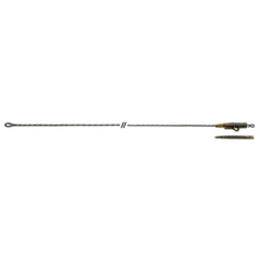 Anaconda Jungle Quick Change Safety Clip Leadcore Leaders / Green / 60lb / 80cm / 3db