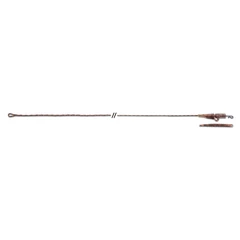 Anaconda Jungle Quick Change Safety Clip Leadcore Leaders / Brown / 60lb / 80cm / 3db