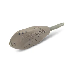 Anaconda Inline Pear Bomb gumírozott felületű ólom