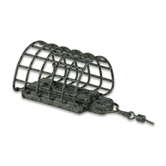 MS Range feeder etetőkosár rozsdamentes acél / zöld / 32X24X32mm