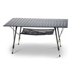 Anaconda Travel Desk összecsukható aluminium kemping asztal / 122X70cm