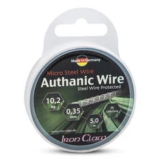 Iron Claw Authanic Wire fonott köthető acélelőke 0,40mm / 5m / 13,60kg