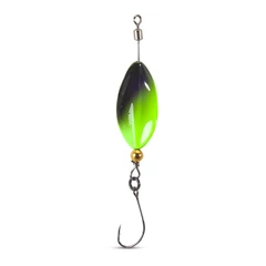 IRON TROUT Swirly Leaf Lure BY körforgó villantó / 3g