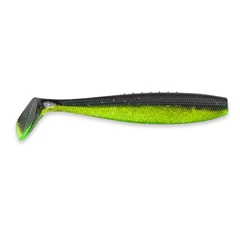 Iron Claw Just Shad BCS Black Chartreuse Silver Glitter