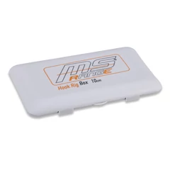 MS Range Hook Rig Box szerelt előke tartó doboz / max 25db szerelék tárolás / 14x7,5cm