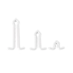 MS Range Hair Extender Stops c csalistopper clear / 3-7-11mm / 63db