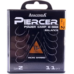 Anaconda Piercer Pow.C. B-988 mikroszakállas / méret 2 / 11db