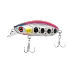PZ Beetle wobbler, 5cm, 7,8g, rózsaszín, fehér, fekete, úszó