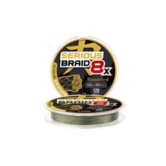 Carp Zoom Serious 8X fonott zsinór, Ø0,41mm, 120m, 40,23kg, zöld