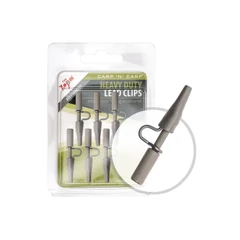 Carp Zoom Extra erős ólomkapocs +gumihüvely, zöld, 6db