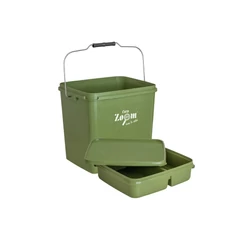 Carp Zoom Csalivödör tálcával, 15liter