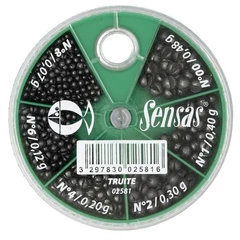Sensas Sörét ólom szett Standard (méret 8-6-4-2-1-00)
