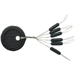 Sensas Stopper Black Straight M (6db)
