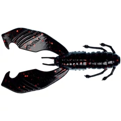 Gunki Boogie Craw 7,5cm Black Red Flake 10db