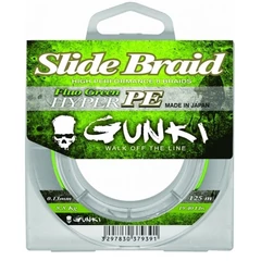Gunki Slide Braid 125M Fluo Green 0,11mm