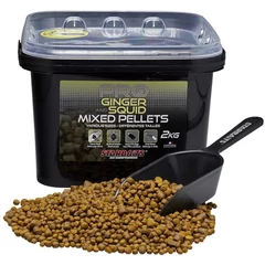 Starbaits Pellet Mixed Pro Ginger Squid 2kg