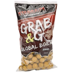 Starbaits Grab &amp; Go Global boilies BANANA CREAM (banán) 20mm 1kg bojli